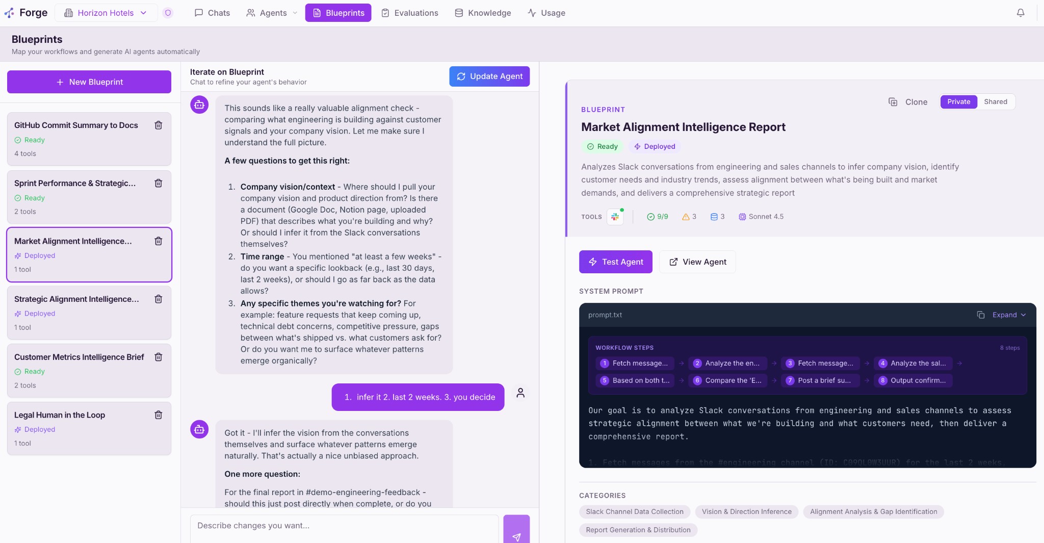 Tensyl AI Blueprint - Workflow orchestration with human in the loop